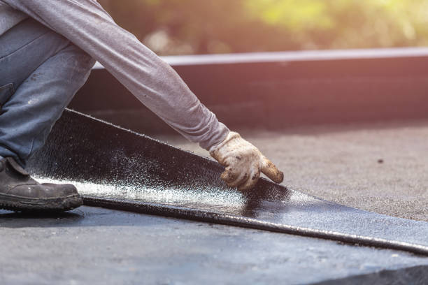 Professional Crawl Space Encapsulation technician working in Mount Morris, IL